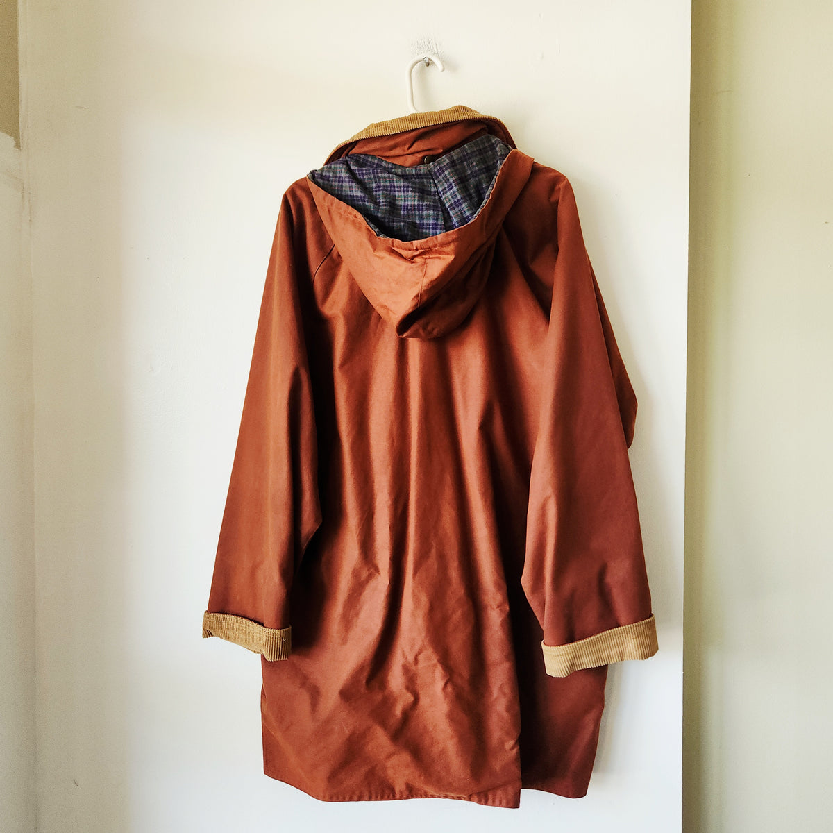 Vintage Mizen Head Waxed Canvas Jacket with Hood - XL