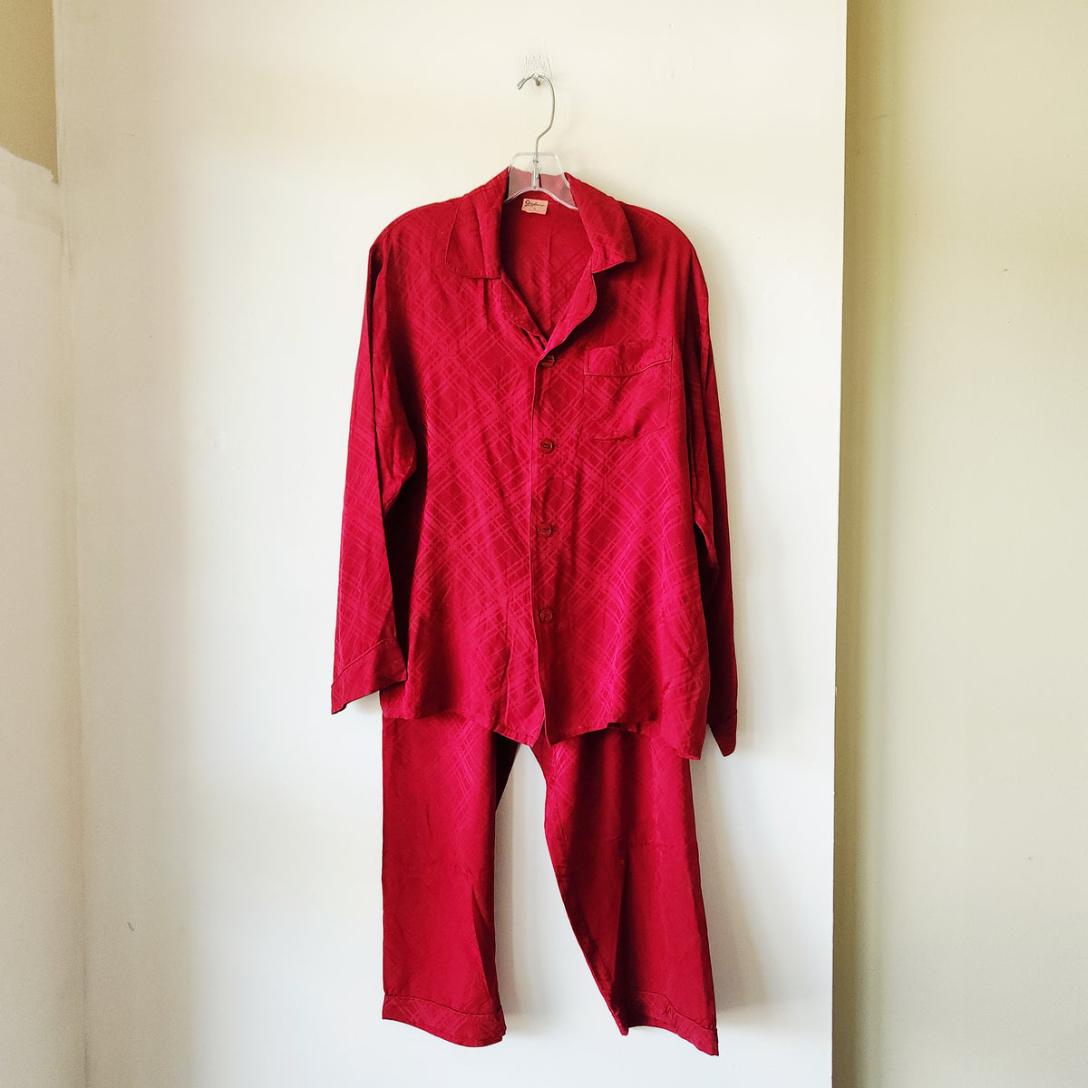 Guilano 100% Silk Pajamas - M