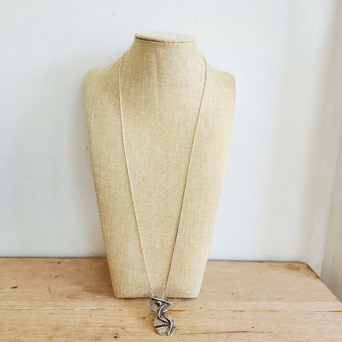 Sterling Silver Chain with Unique Pendant