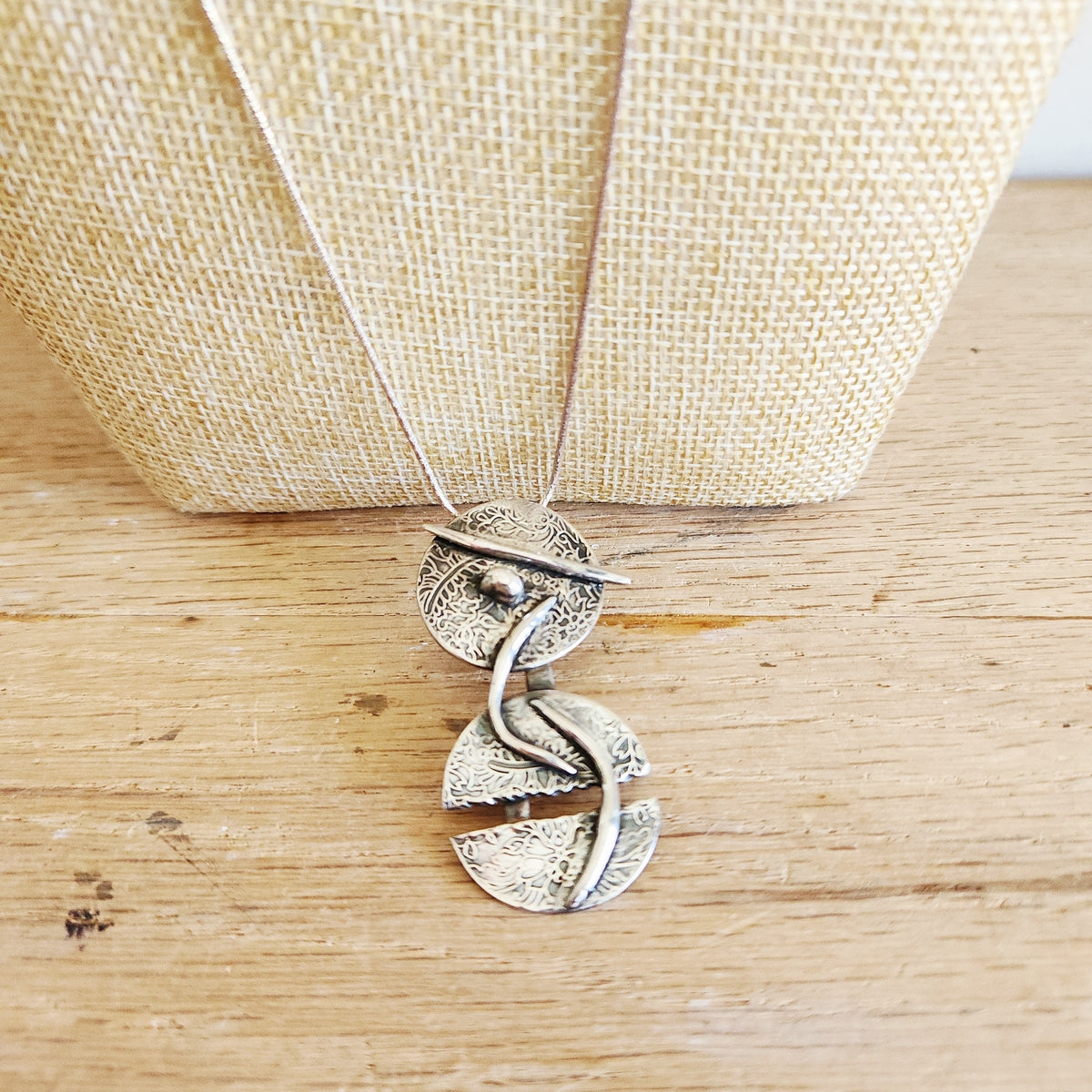 Sterling Silver Chain with Unique Pendant