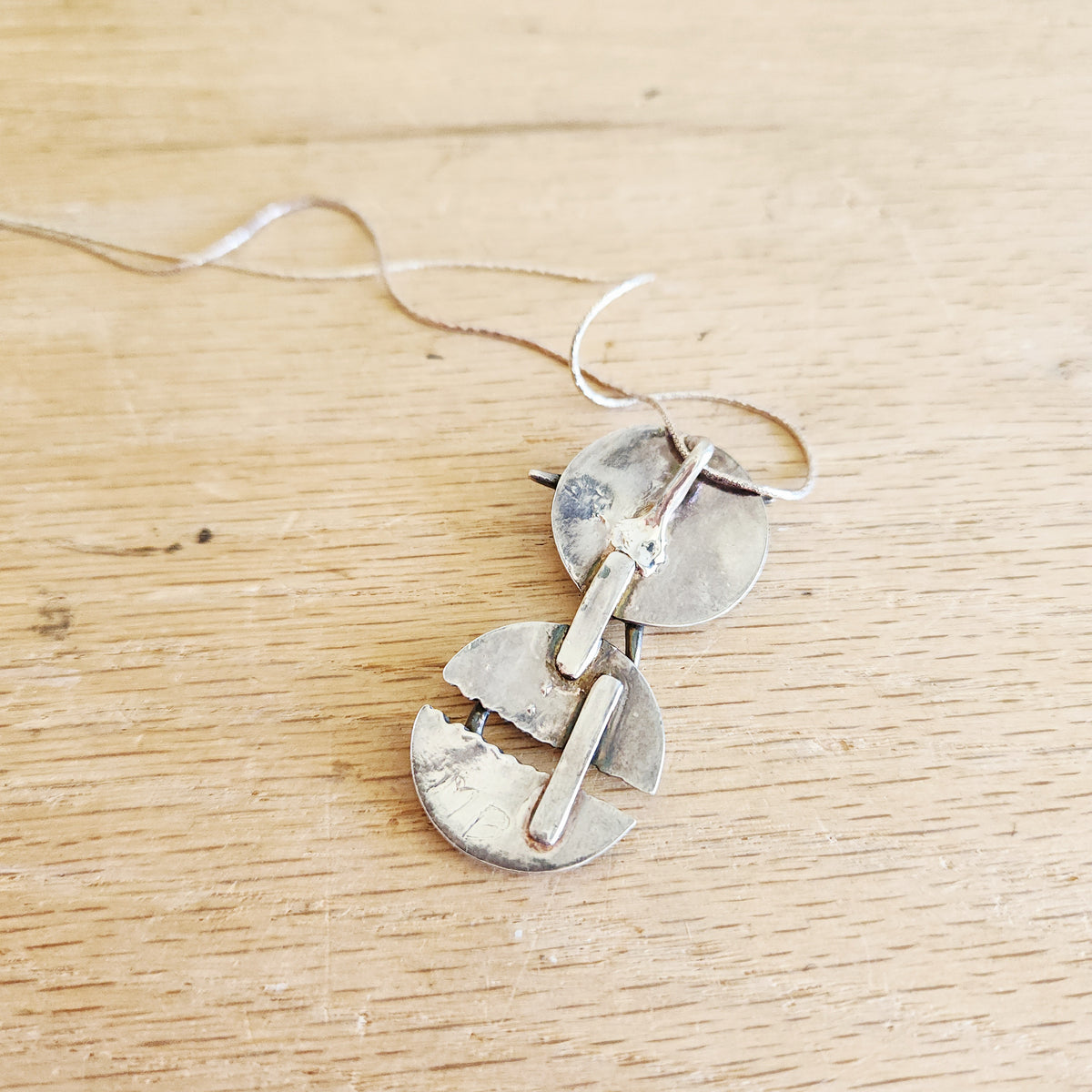 Sterling Silver Chain with Unique Pendant
