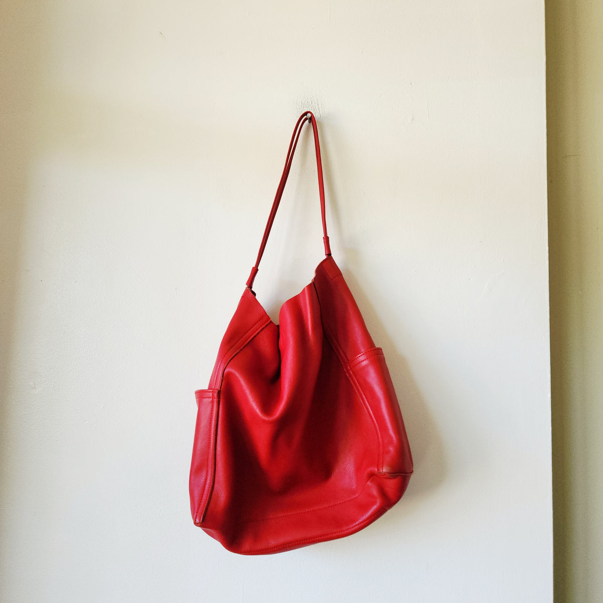 Rough & Tumble Maine Made Leather Slouchy Tote