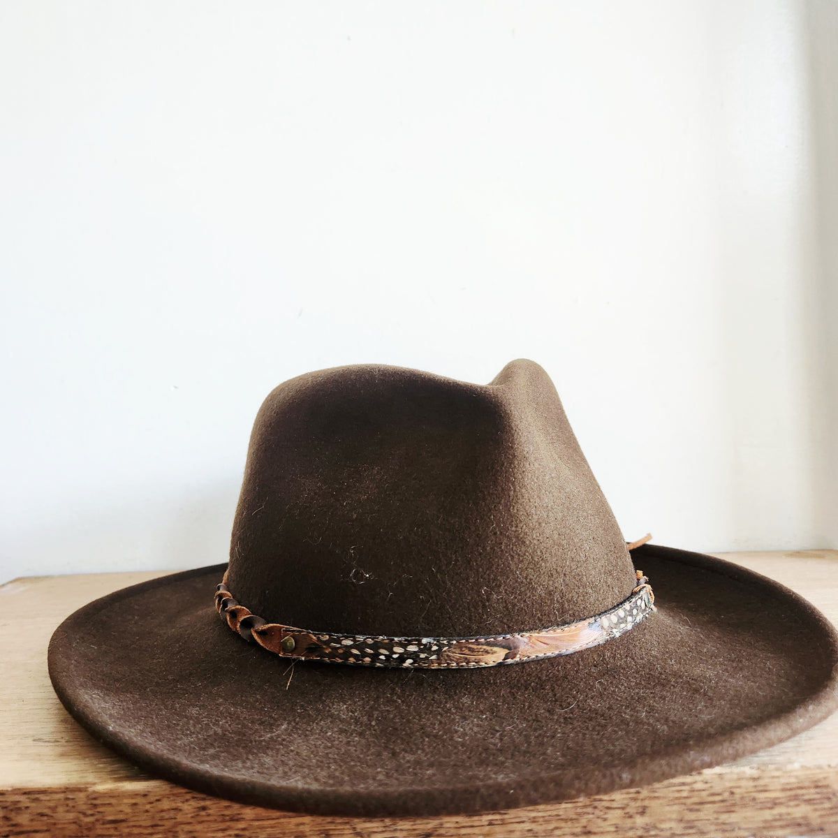 Vintage Golden Gate Hat Company Made in Los Angeles 100% Wool Large