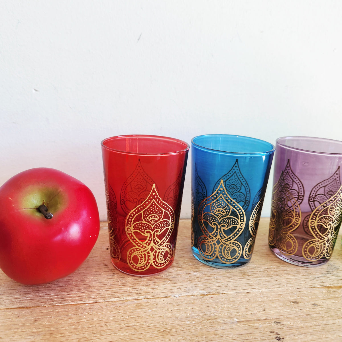 Moroccan Tea Glasses Set of 4