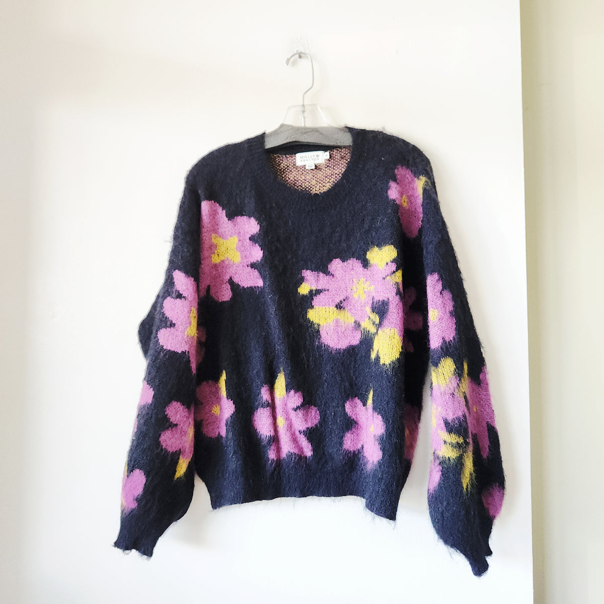 Molly Bracken Florals Sweater - M