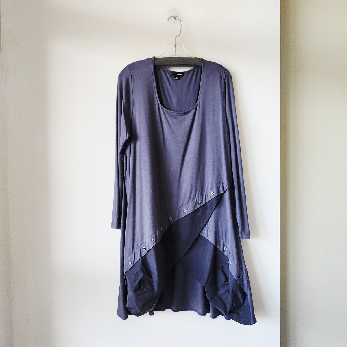 Sun Kim Mixed Materials Tunic - XL