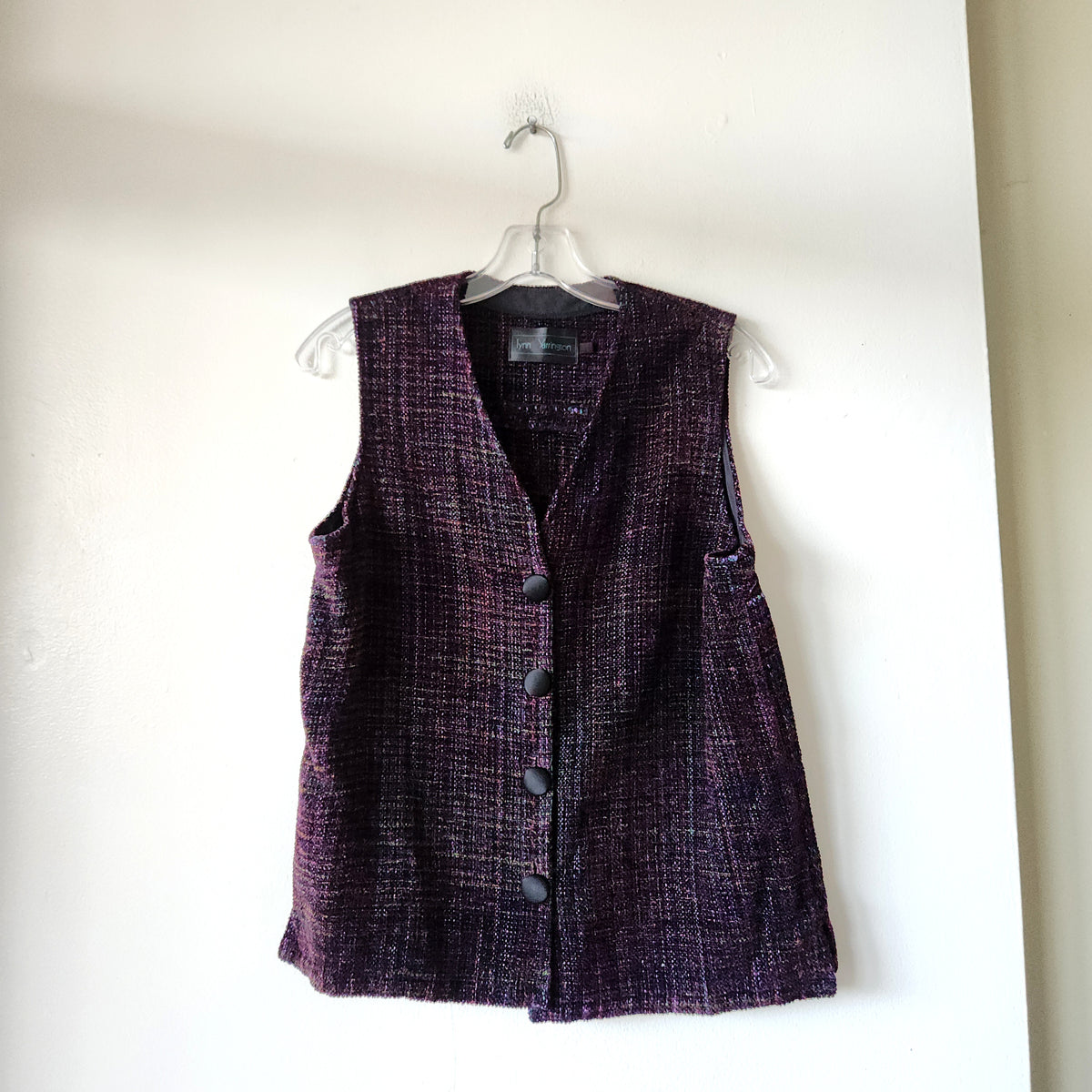 Lynn Yarrington Hand Woven Vest - approx S