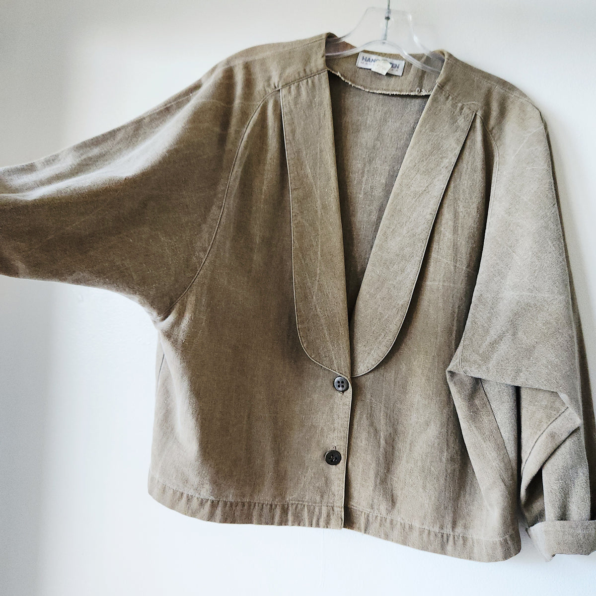 Vintage Hang Ten 100% Cotton Boxy Fit Jacket/Top - M