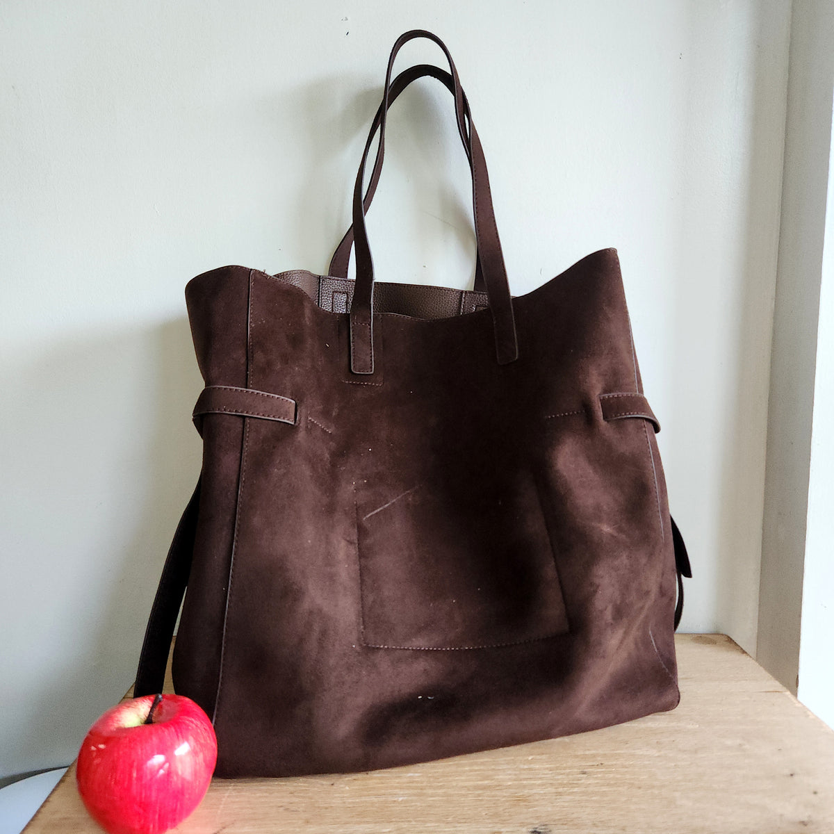 Banana Republic Faux Suede Tote