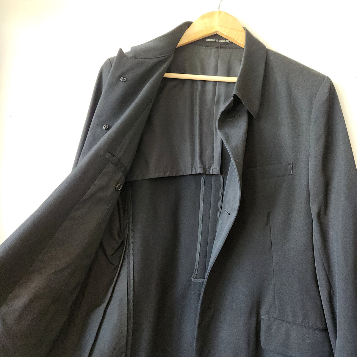 Yohji Yamamoto Pour Homme Black Blazer - L