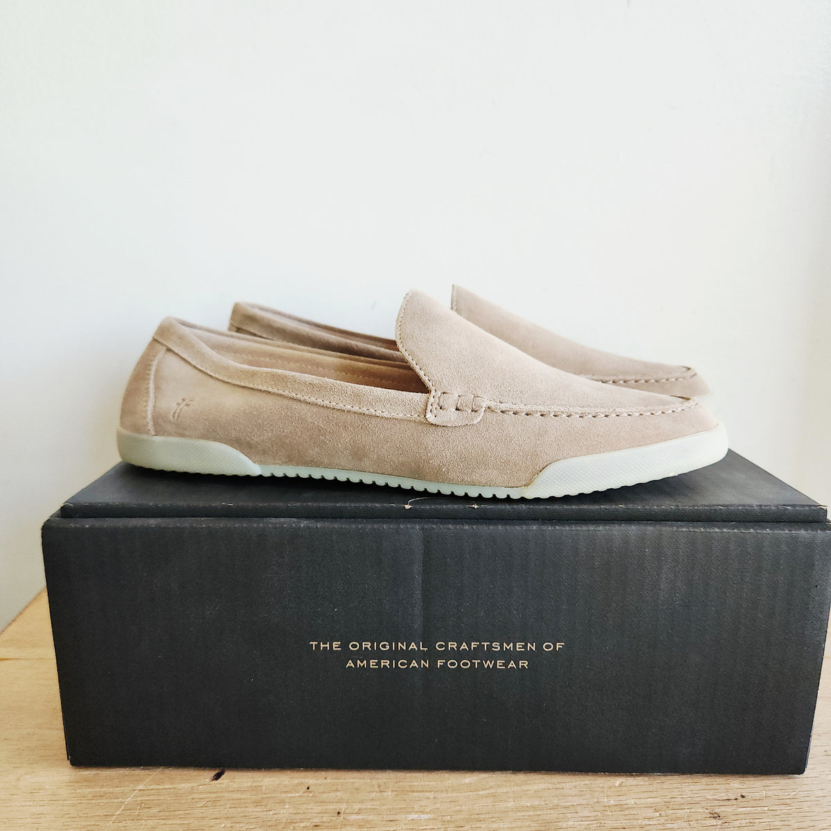 Frye Taupe Loafers - size 9.5M - Like New