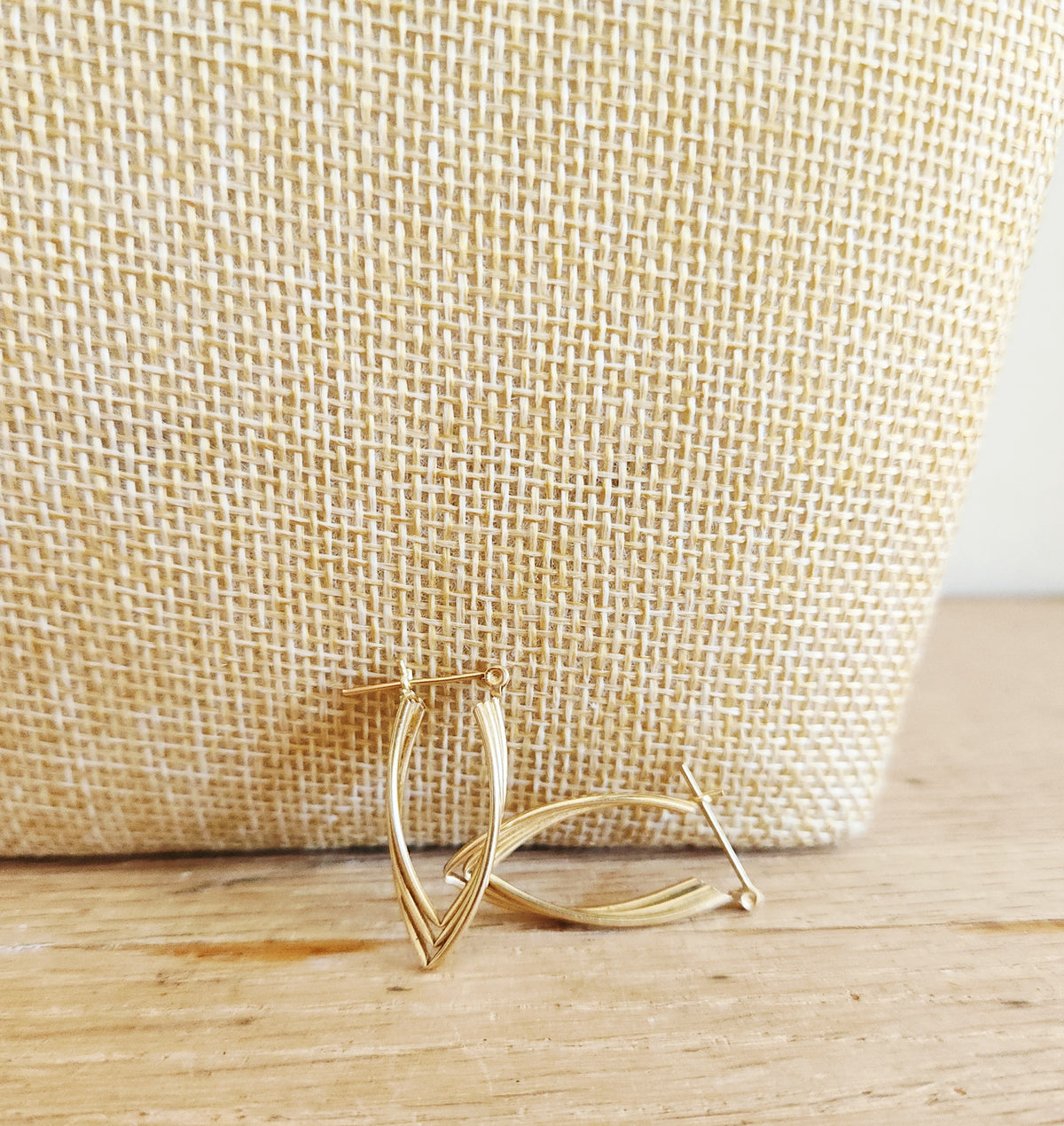 14K Gold Hoop Earrings