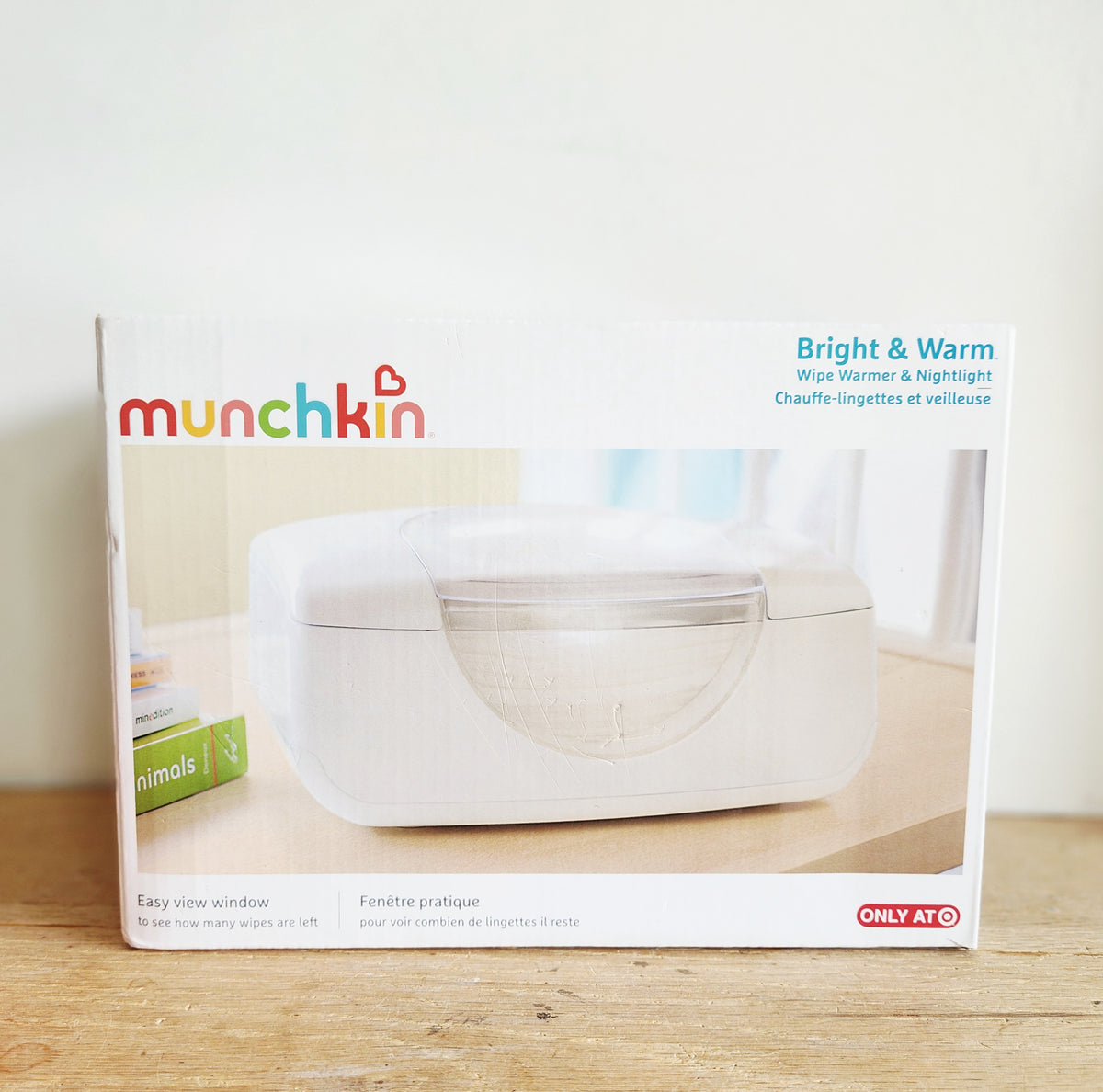 Munchkin Bright and Warm Wipe Warmer NEW