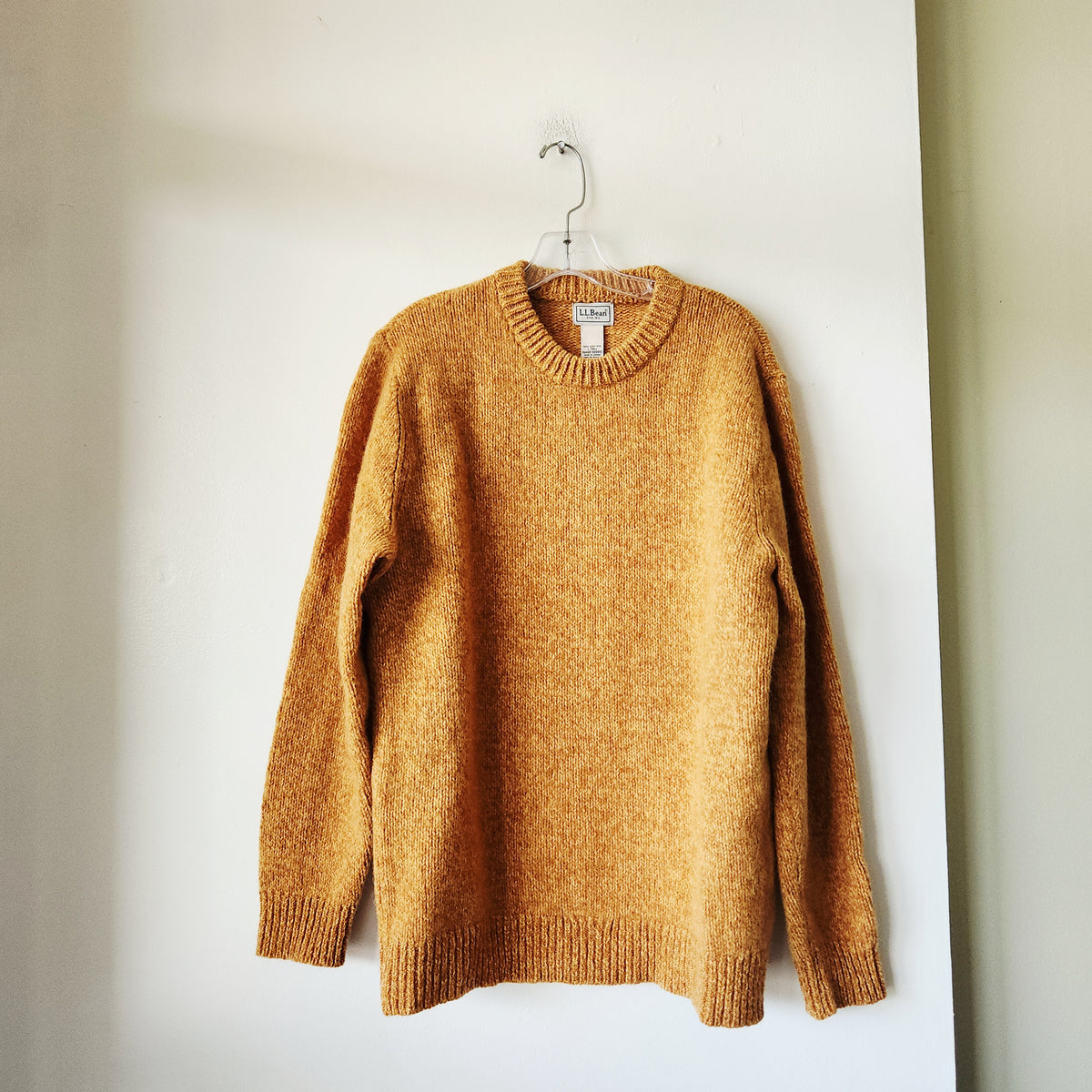 LL Bean 100% Lambswool Sweater - L Tall