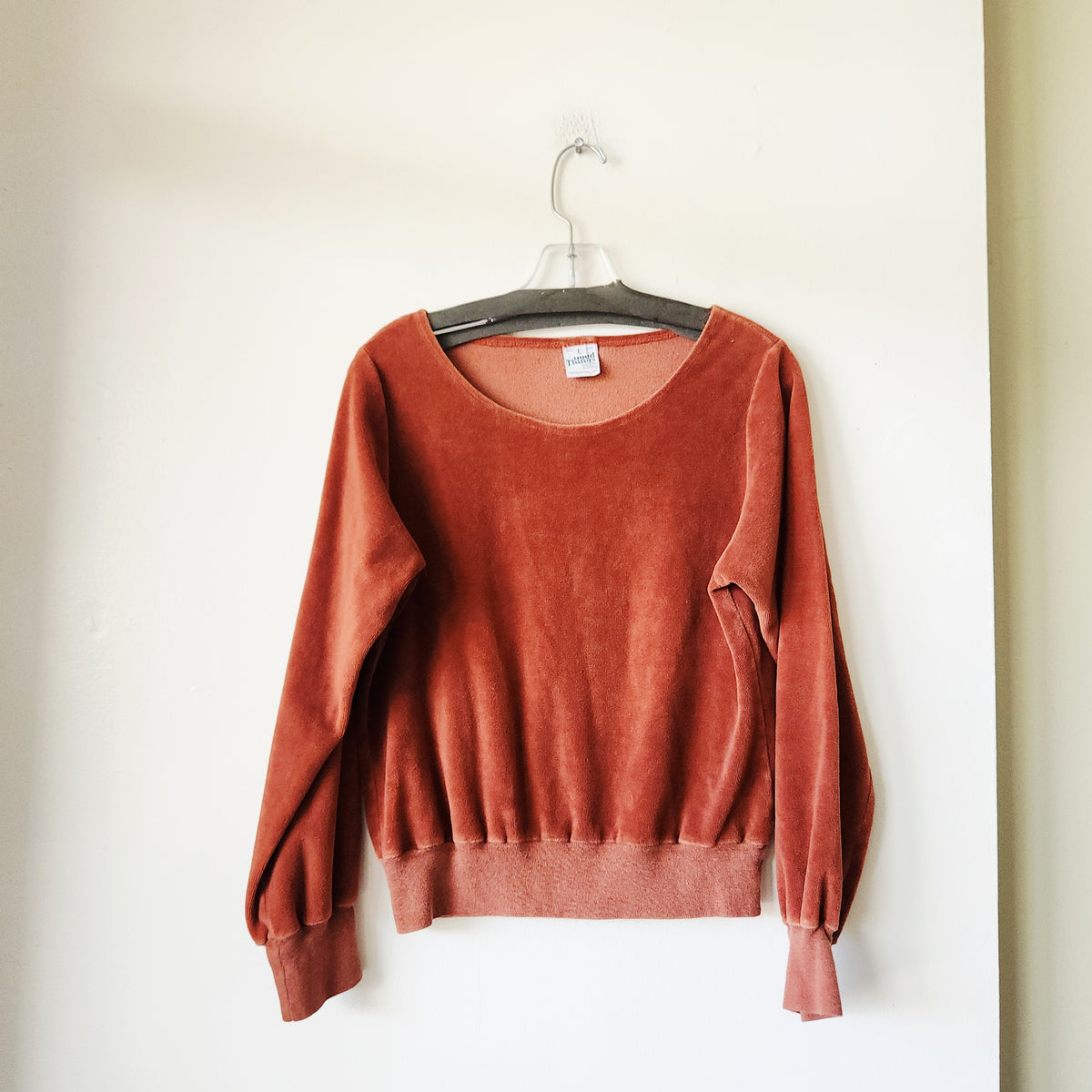 Vintage Good Things: A Worker Owned Business Velour Top - approx S