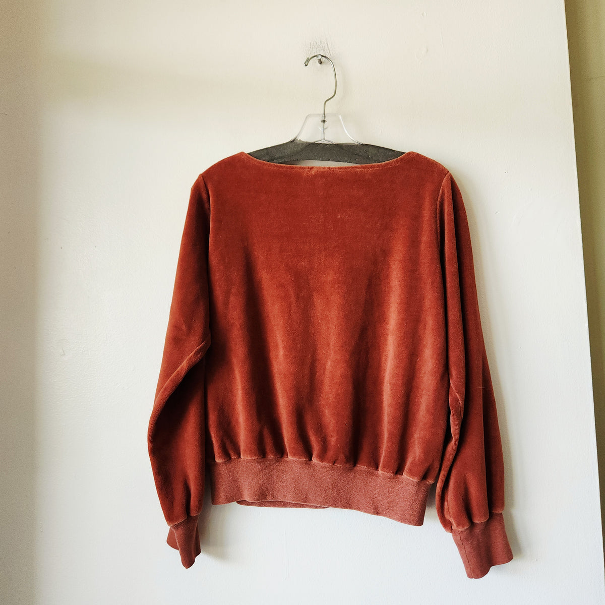 Vintage Good Things: A Worker Owned Business Velour Top - approx S