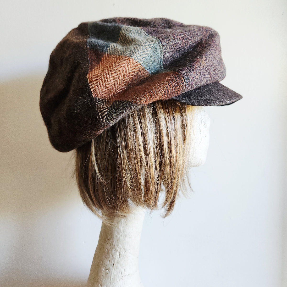 Elmfors Millinery Patchwork Cap