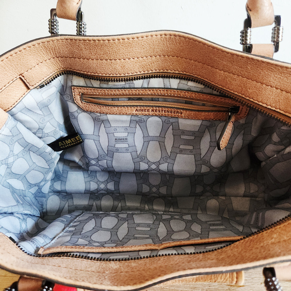 Aimee Kestenberg Leather Satchel - as is