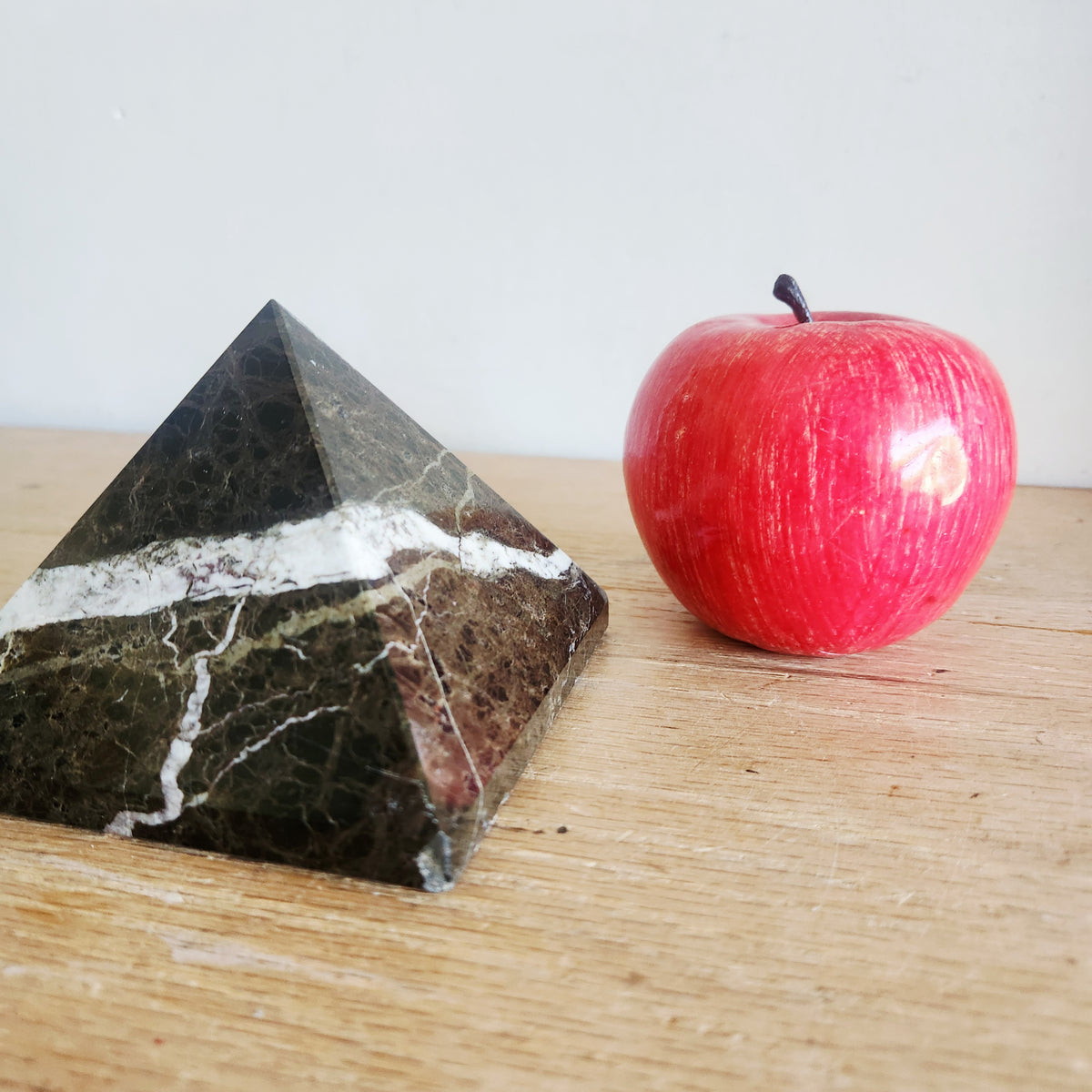 Marble Pyramid Paperweight