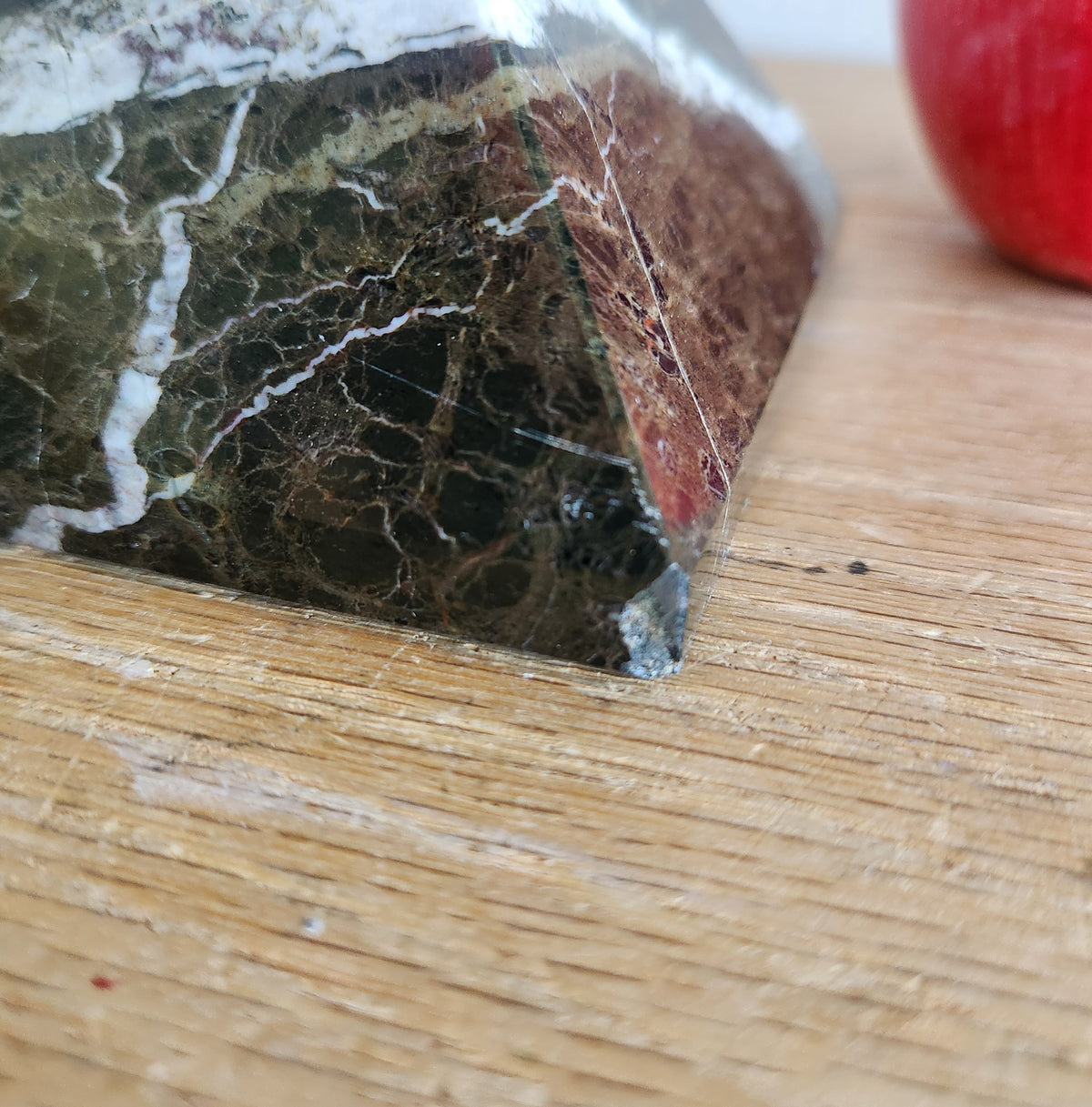 Marble Pyramid Paperweight