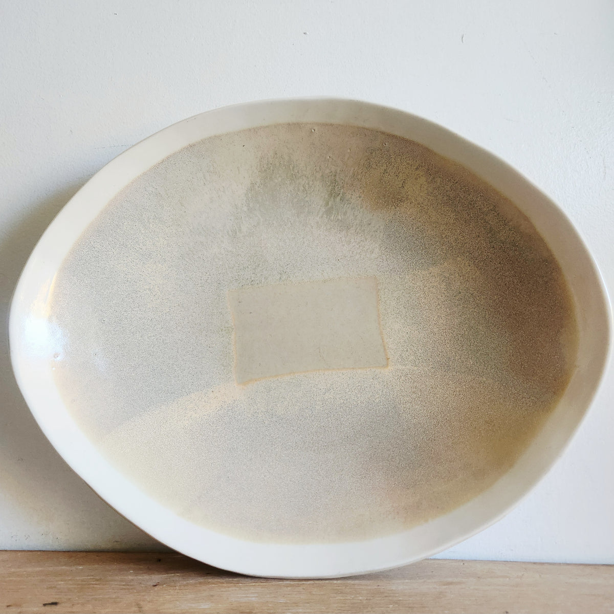 Handmade Ceramic Serving Platter 13"x 16"