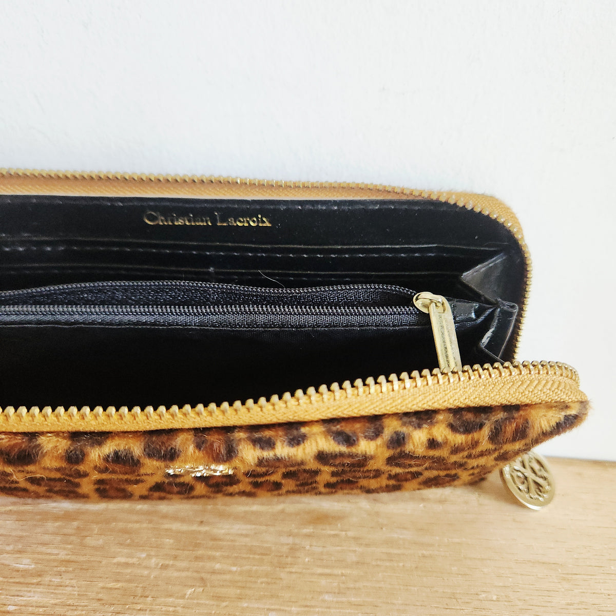 Christian Lacroix Faux Fur Wallet