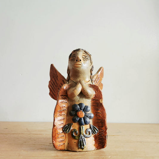 Handmade Mexican Folk Art Figurine  * asis 6"H
