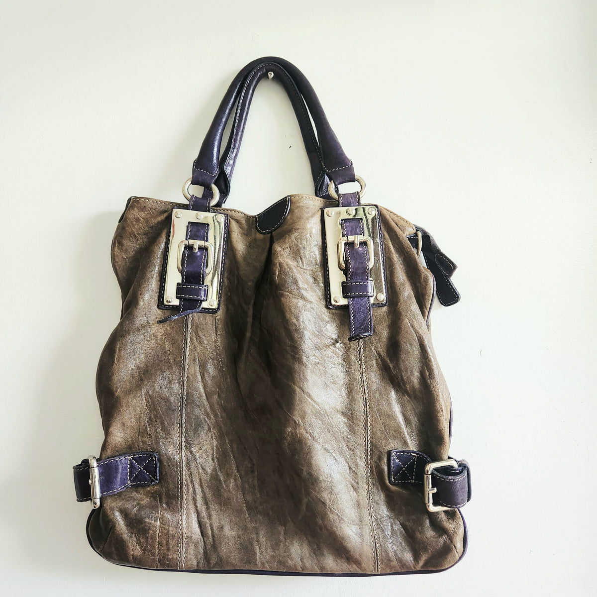 L'Incontro Bag Distressed Leather