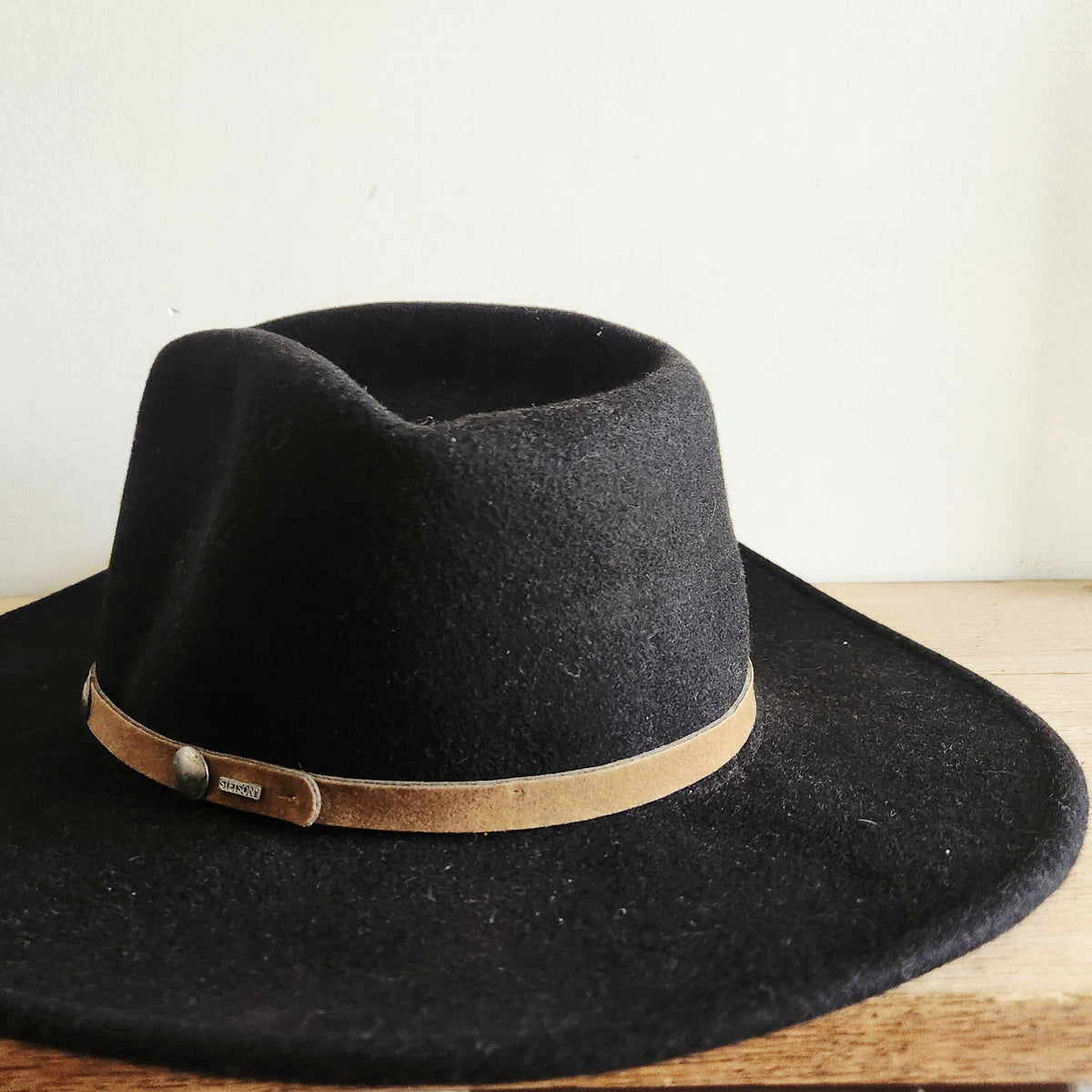 Stetson Crushable 100% Wool Hat Size Large
