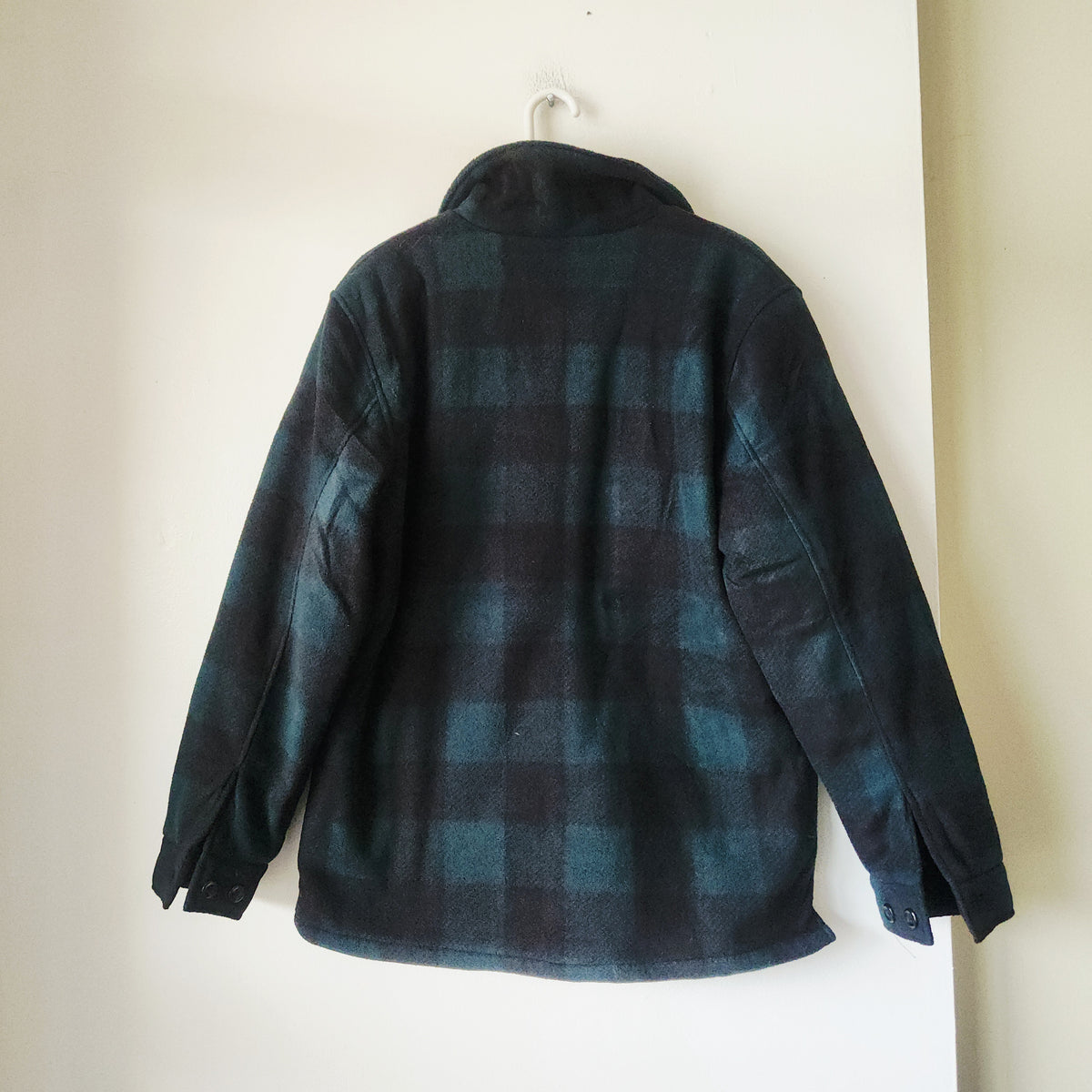 Maxxsel Sherpa Lined Plaid Jacket - M
