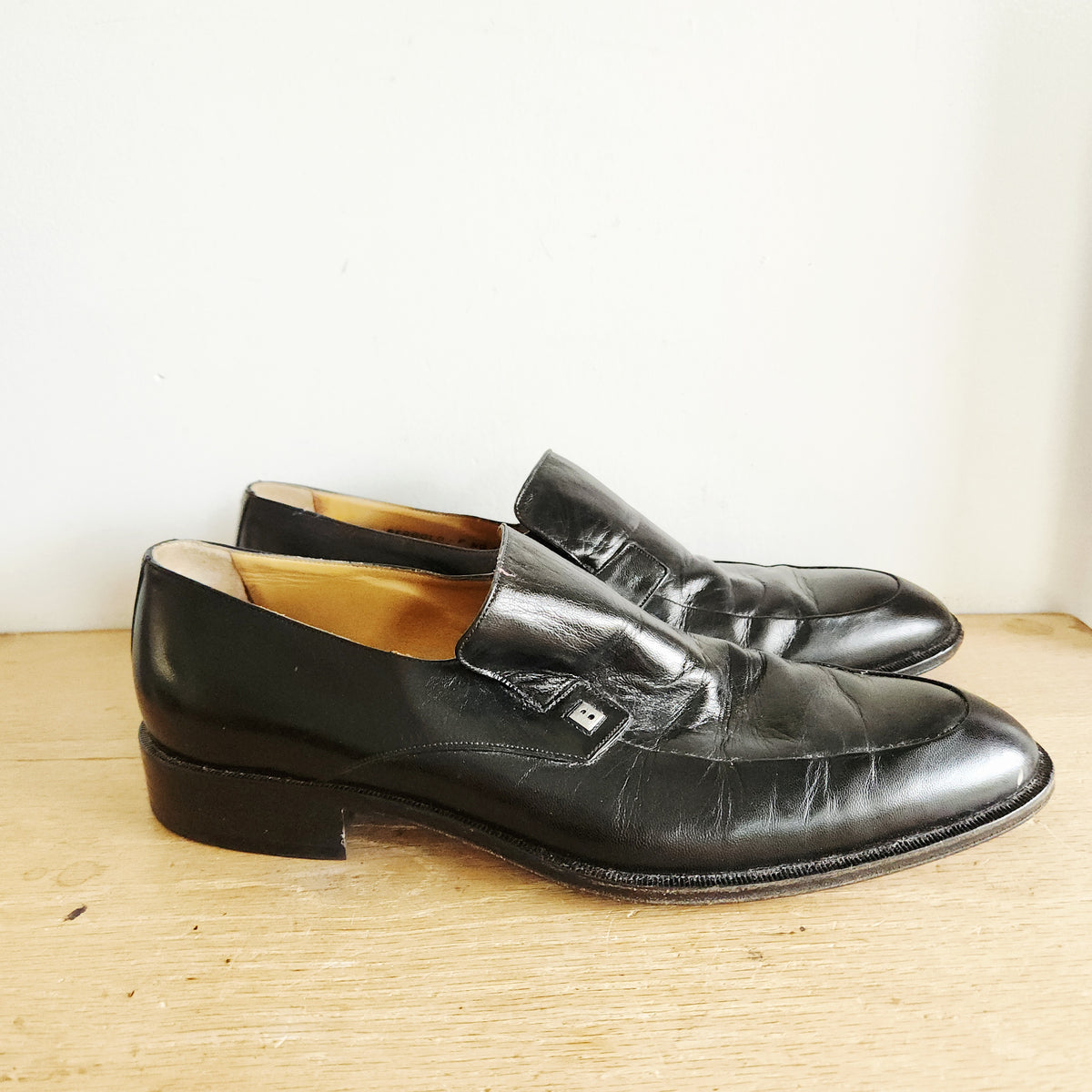 Vintage Bally Leather Loafers - size Men's 9E