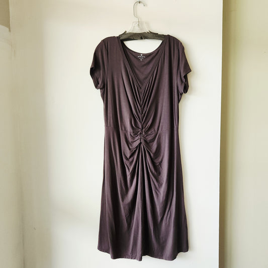 Athleta Modal Dress with Gathered Detail - XL