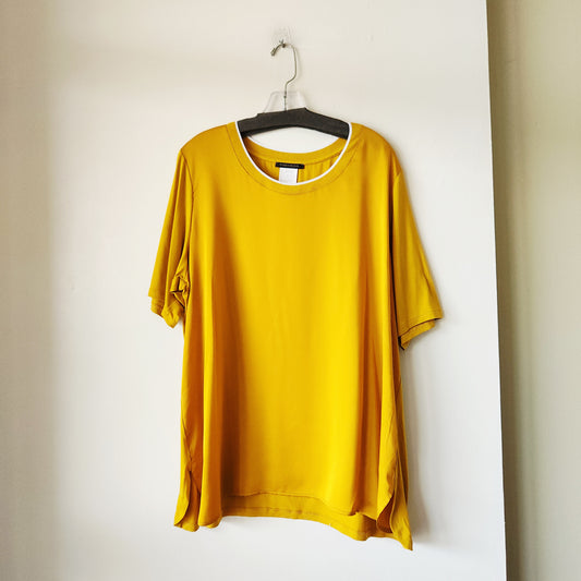 Marina Rinaldi Goldenrod Tee - XL