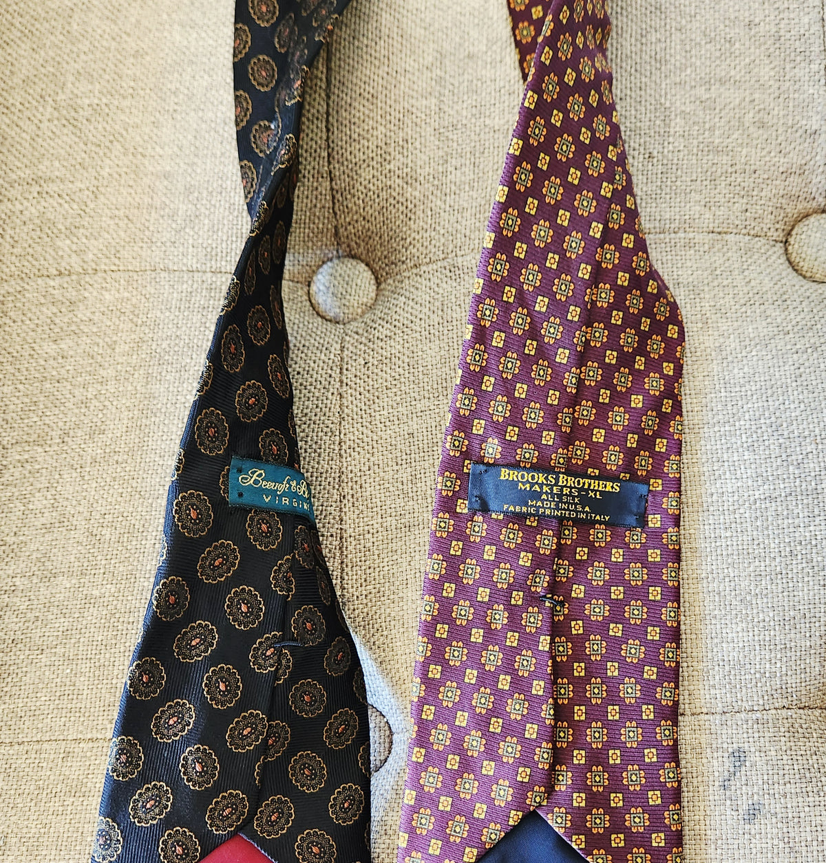 Brooks Brothers Silk Ties Set of 2