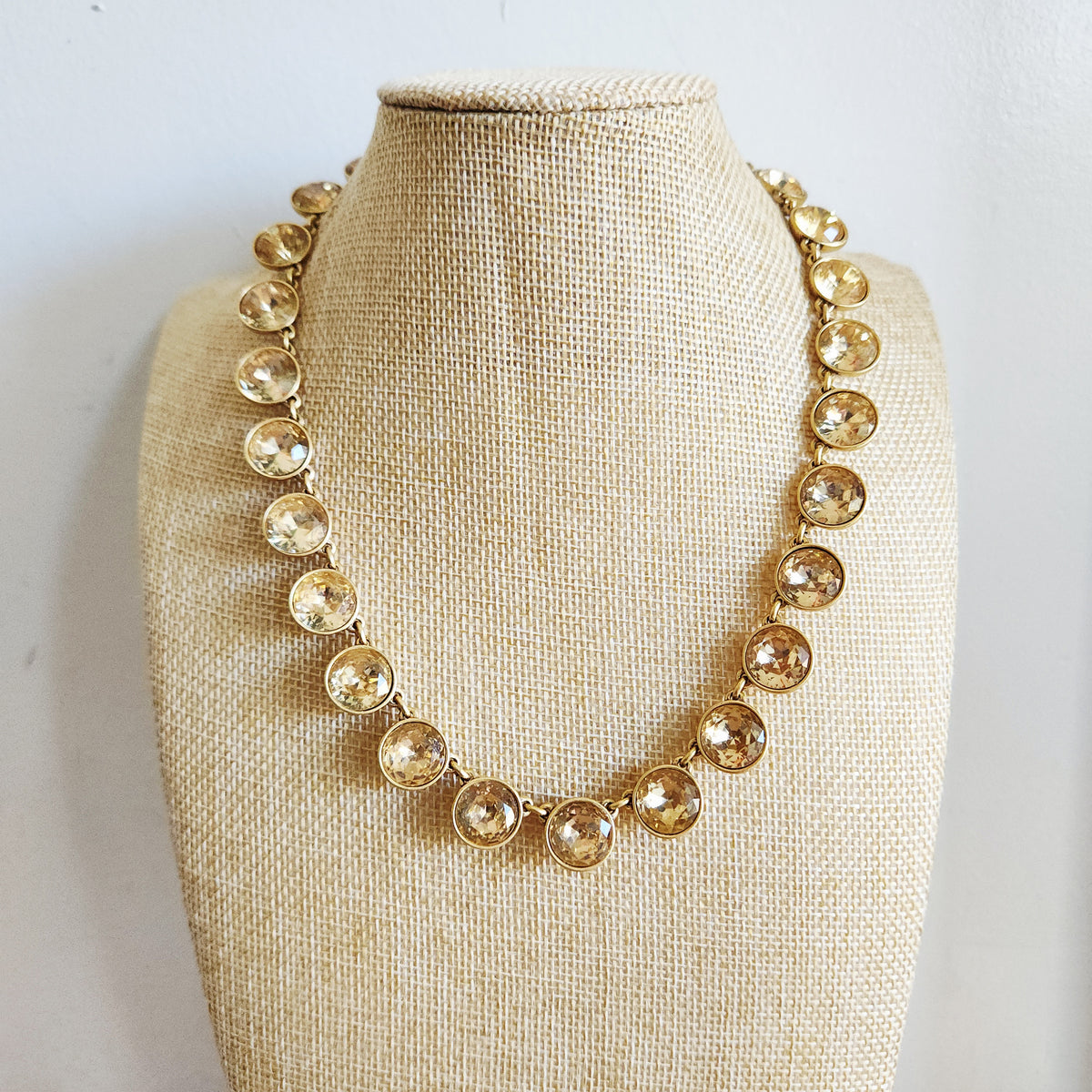 Stella + Dot Astor Crystal Collar Necklace
