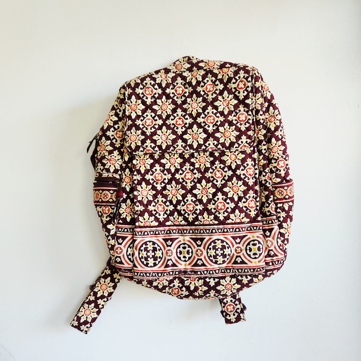 Vera Bradley Medallion Backpack & Matching Crossbody Wallet