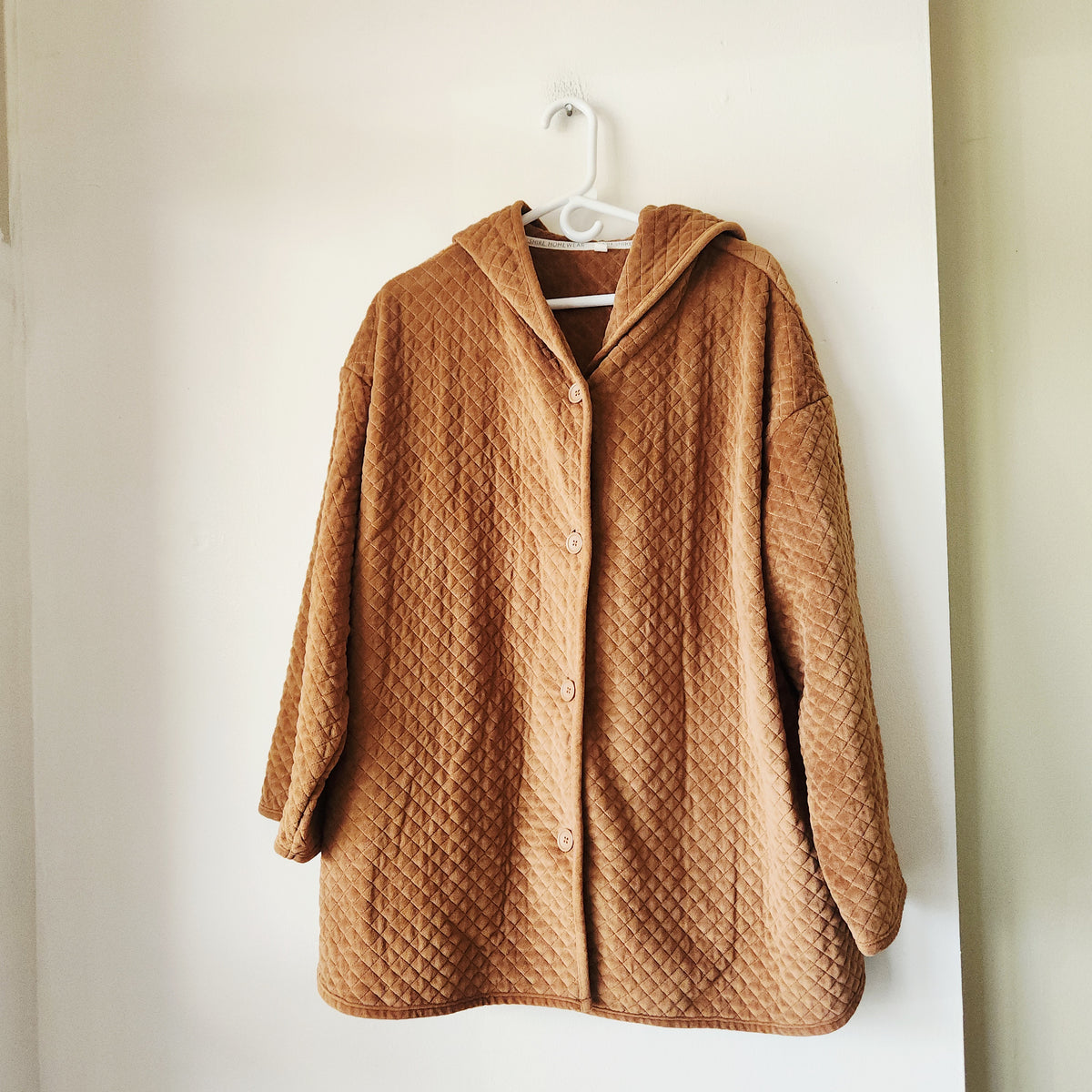 Berkshire Homewear Quilted Lounge Coat with Hood - XL