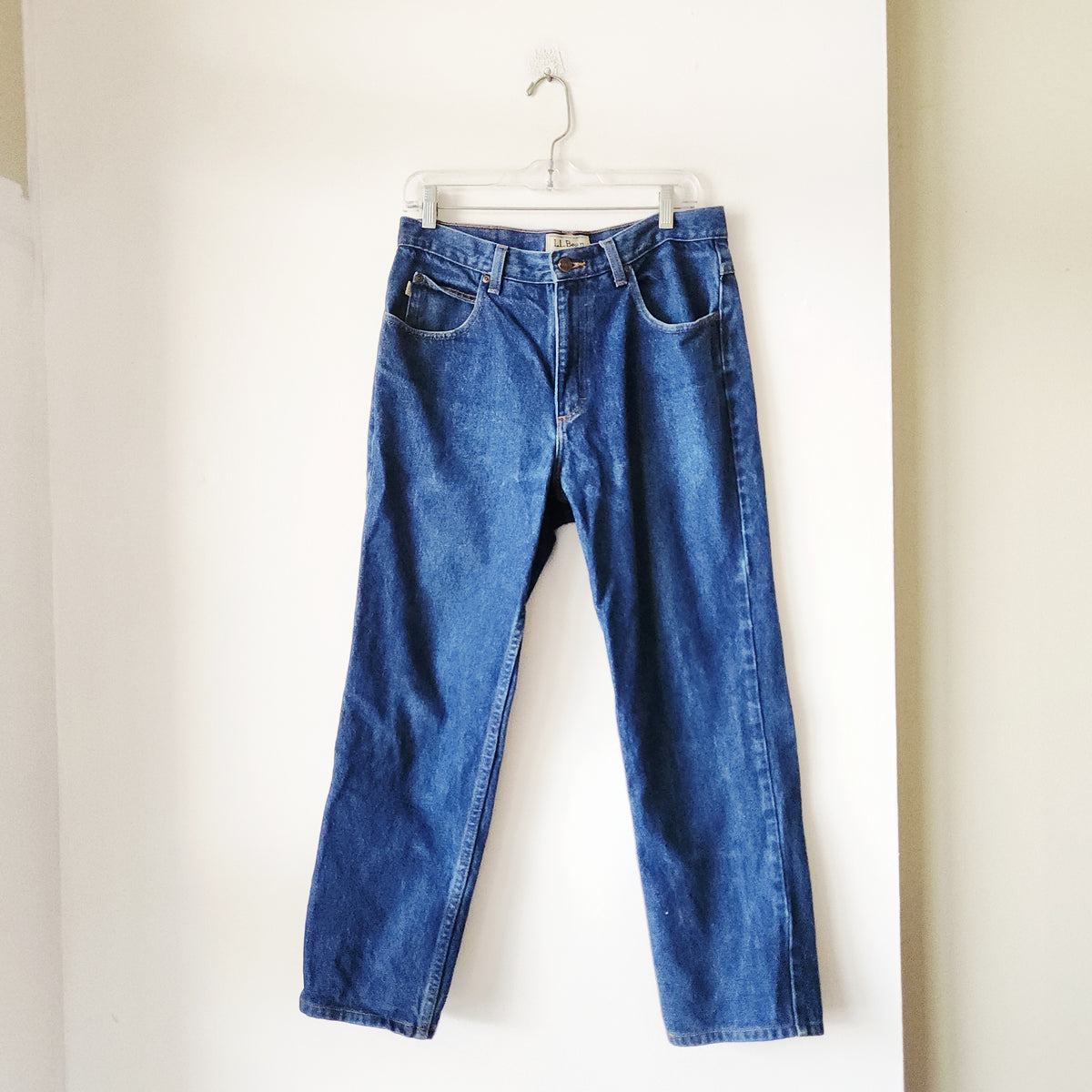 LL Bean Classic Fit 100% Cotton Jeans - size 32 x 29
