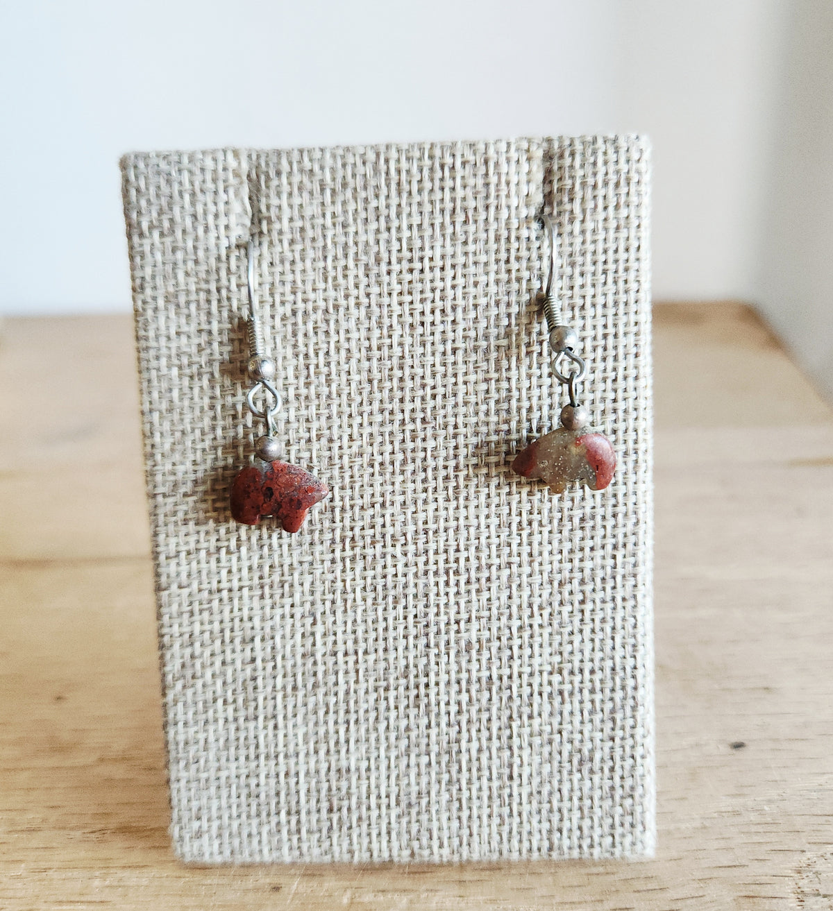 Stone Bear Earrings