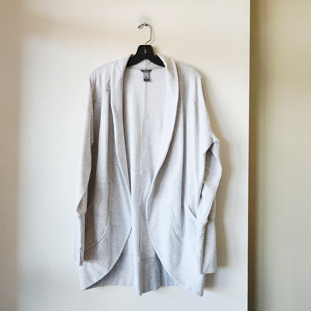Eddie Bauer Open Sweatshirt Lounge Cardigan - L