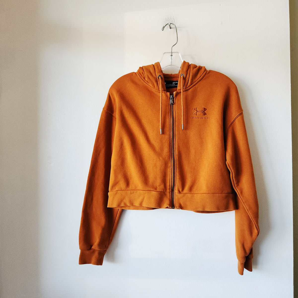 Under Armour Crop Zip Up Hoodie - S