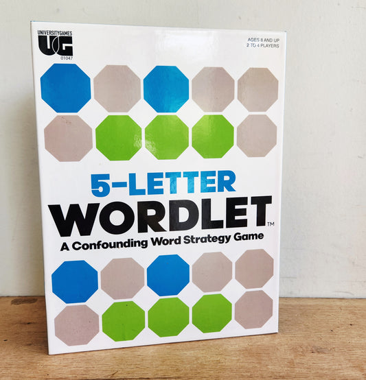 5-Letter Wordlet Word Strategy Game Ages 8 and Up